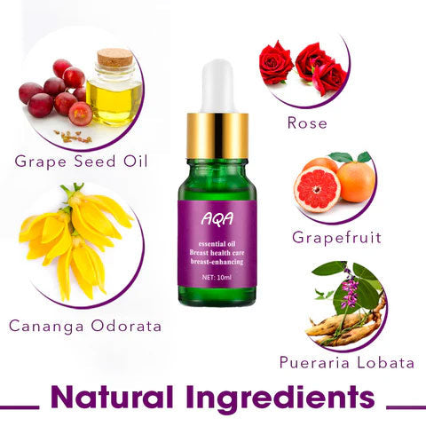 (Limited Time Discount 🔥 Last Day) AQA™ Bust Firming Natural Essence Oil