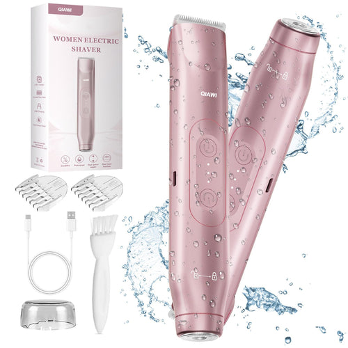 QIAWI™ 2-in-1 Women's Electric Shaver - Dual-Head Precision Trimmer🔥