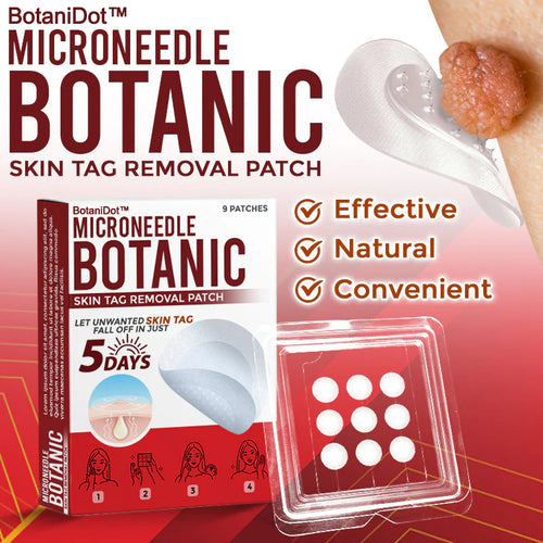 🌈BotaniDot™ MicroNeedle Botanic Skin Tag Removal Patch 🇺🇸 Made in the USA