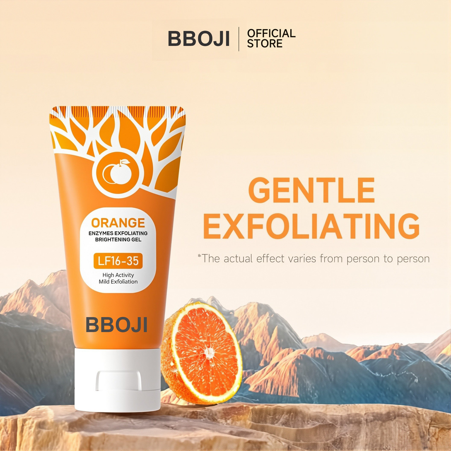 Orange Enzyme Exfoliating Gel — The Gentle Miracle Your Skin Has Been Crying Out For”