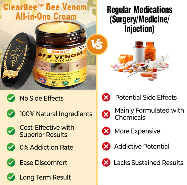 ClearBee™ Bee Venom All-in-One Cream US Dermatologist Approved🐝