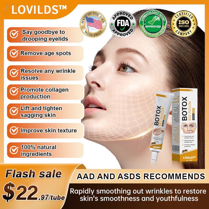 LOVILDS™ Botox Bee Venom Wrinkle Removal Cream