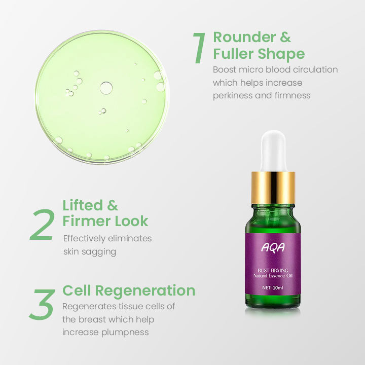 (Limited Time Discount 🔥 Last Day) AQA™ Bust Firming Natural Essence Oil
