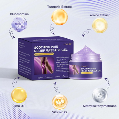 ✨✨[𝐍𝐞𝐰 𝐮𝐩𝐠𝐫𝐚𝐝𝐞] LOVILDS™  Turmeric & Emu Oil Arthritis Soothing Pain Relief Massage Gel