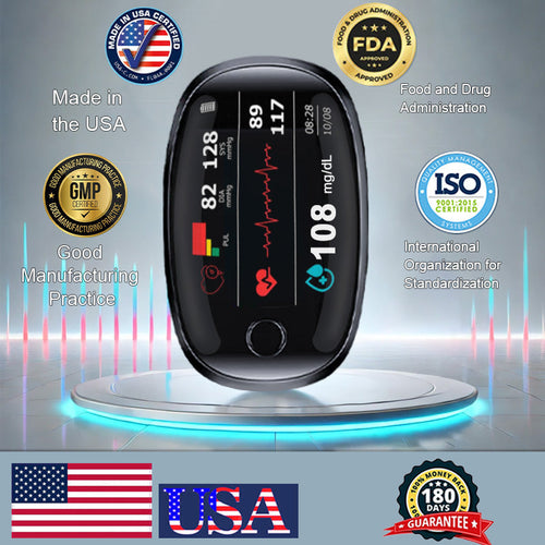 🏆【OFFICIAL STORE】Neslemy™ Non-Invasive Blood Glucose Meter[99.9% Accuracy]