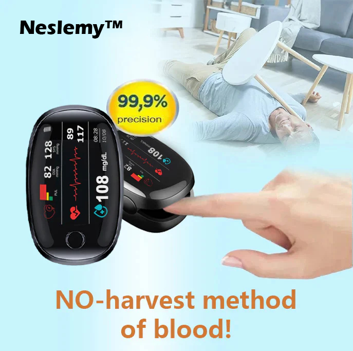🏆【OFFICIAL STORE】Neslemy™ Non-Invasive Blood Glucose Meter[99.9% Accuracy]