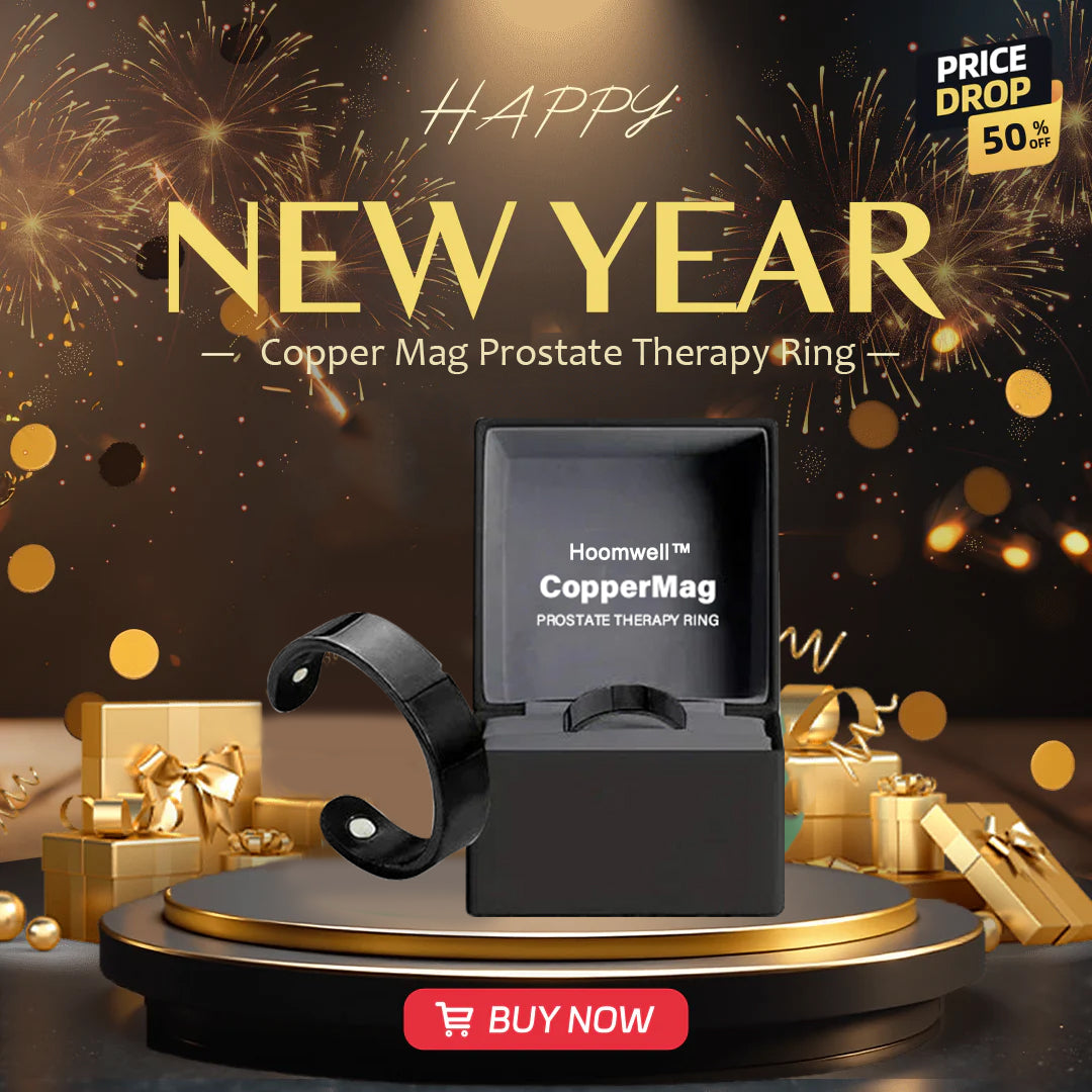 🎅Last Day 50% OFF Sale🎇 Hoomwell™ CopperMag Prostate Ring
